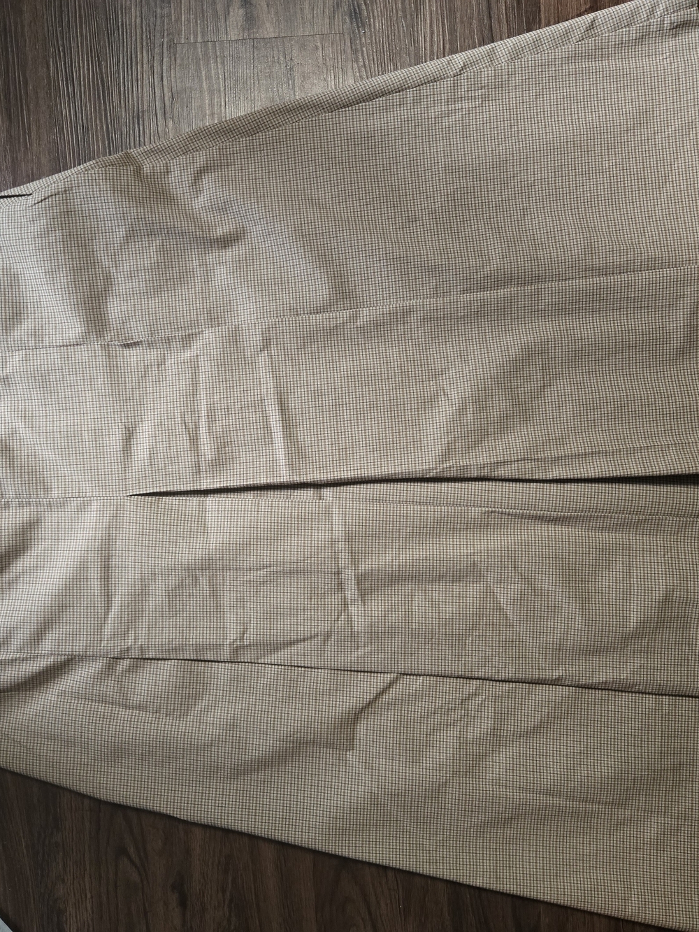 Zara Beige Plaid Midi Skirt - Picture 4 of 4